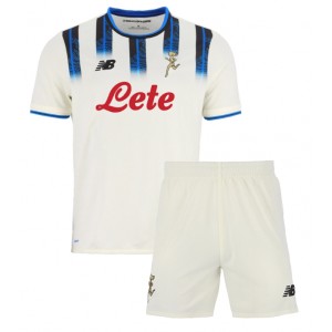 Fotbalové Dres Atalanta Dětské Venkovní Oblečení 2025-26 Krátký Rukáv (+ trenýrky)